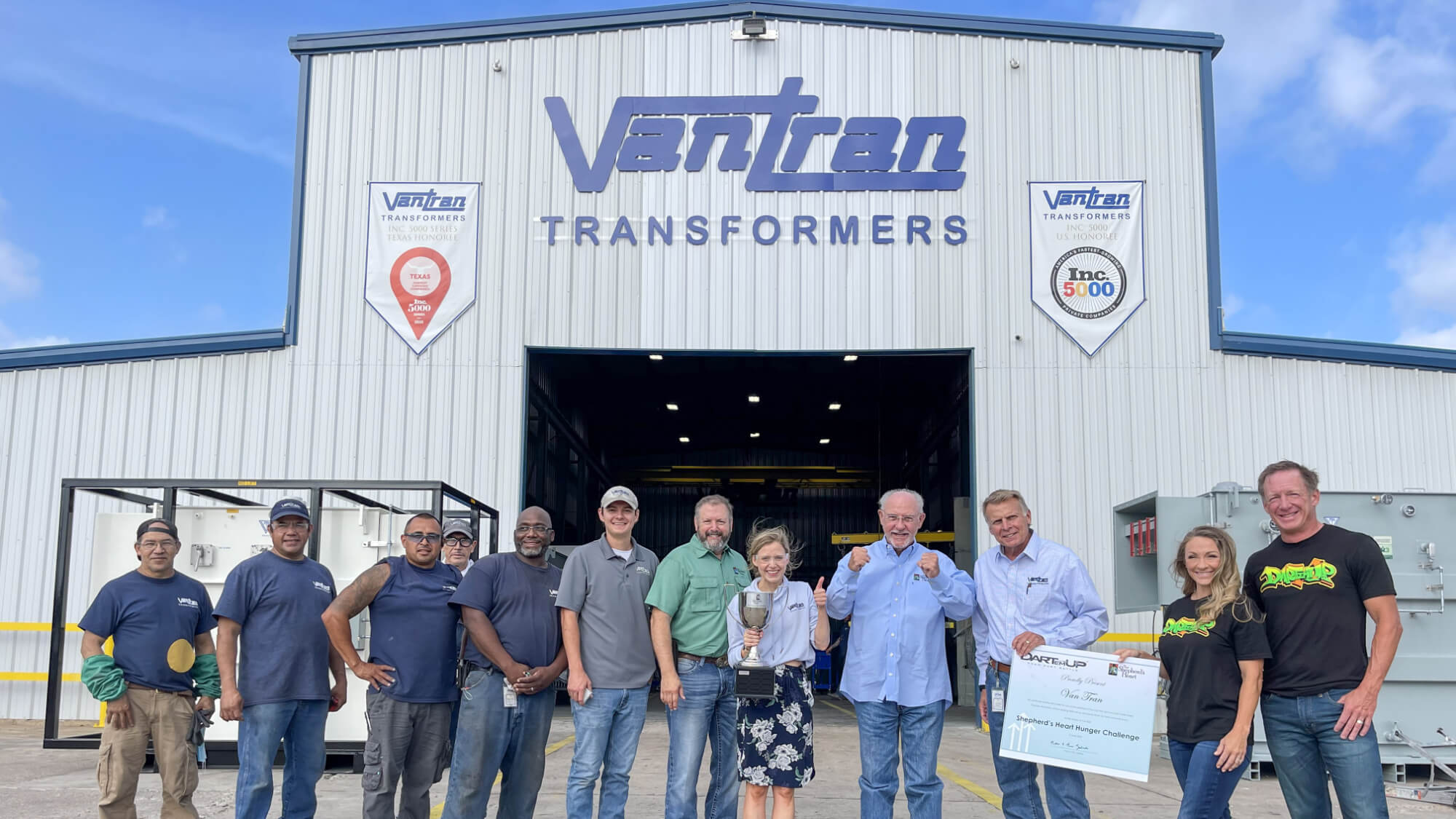 Hunger Heroes 2022 Winner - VanTran Transformers